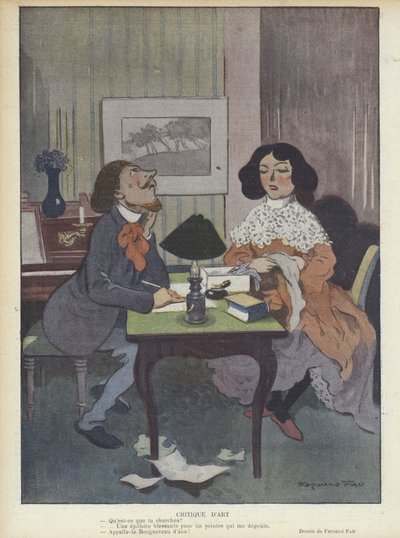 Illustrazione per Le Rire da Fernand Fau