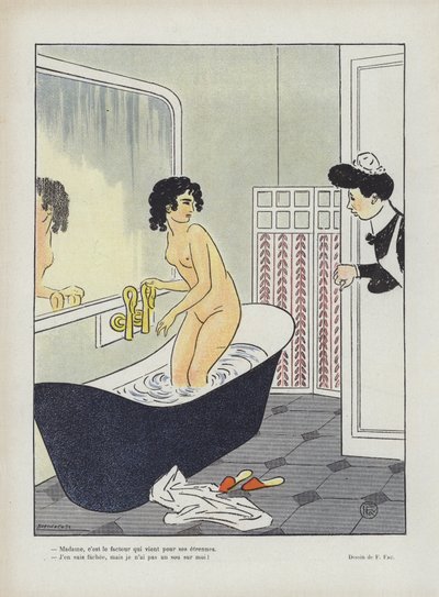 Illustrazione per Le Rire da Fernand Fau