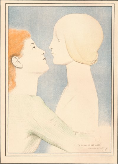 Attraverso i secoli, c1895 da Fernand Khnopff