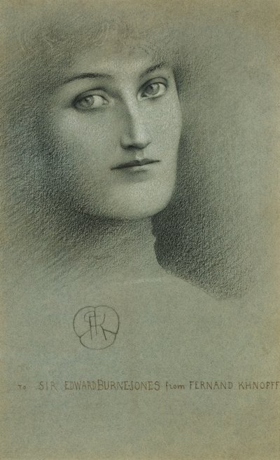 Testa Femminile da Fernand Khnopff