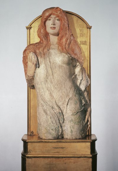 Mezzobusto di una ninfa ("Vivien") da Fernand Khnopff