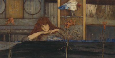 Chiudo la mia porta su me stessa da Fernand Khnopff