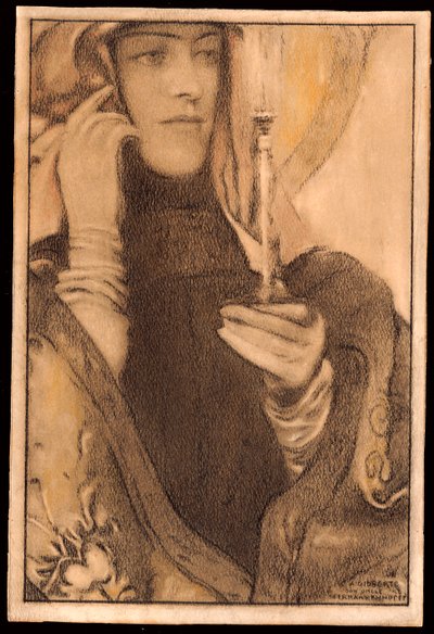 Incenso, 1917 da Fernand Khnopff