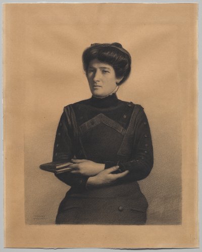 Ritratto di Madame Jules Ricard, nata Augustine Bulteau da Fernand Khnopff