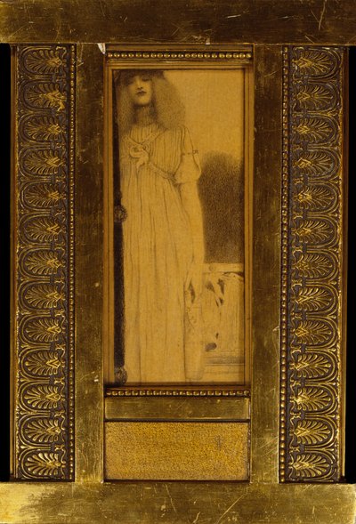 Studio di una donna da Fernand Khnopff