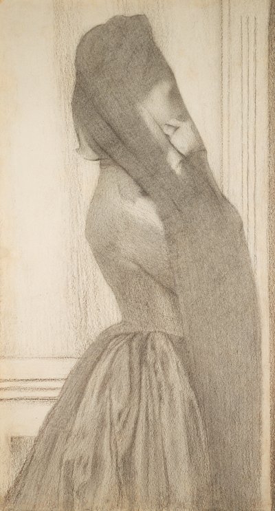 Il velo da Fernand Khnopff