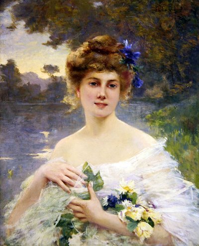 Ritratto di una ragazza da Fernand Le Quesne