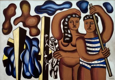 Adamo ed Eva (studio) da Fernand Leger