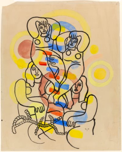 acrobati da Fernand Leger