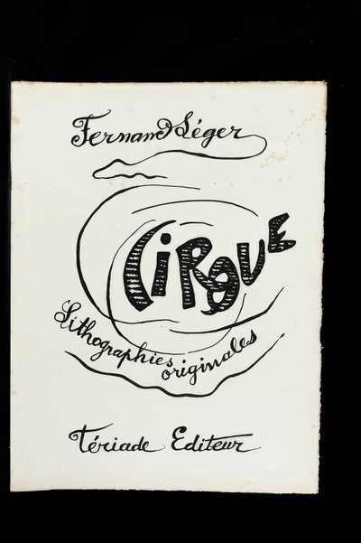 Cirque, copertina da Fernand Leger