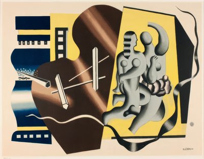 Composizione con due ballerini da Fernand Leger