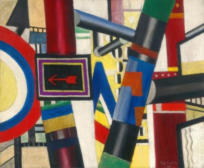 Il passaggio a livello (schizzo) da Fernand Leger