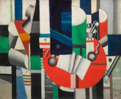 Il tavolo rosso da Fernand Leger