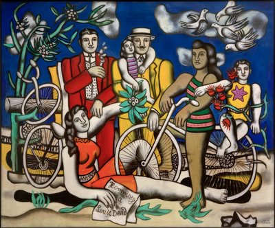 Il tempo libero – Omaggio a Louis David da Fernand Leger