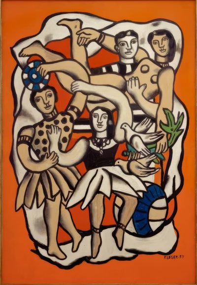 Le ballerine con gli uccelli da Fernand Leger