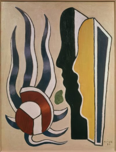 I due profili da Fernand Leger