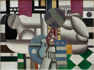 Donna e natura morta da Fernand Leger