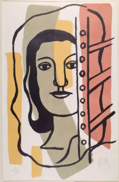 Testa di donna da Fernand Leger