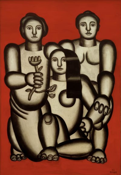 Composizione con tre donne da Fernand Leger