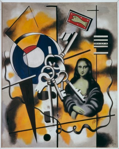 La Gioconda con le chiavi o Mona Lisa da Fernand Leger