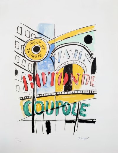 La città di Montparnasse da Fernand Leger