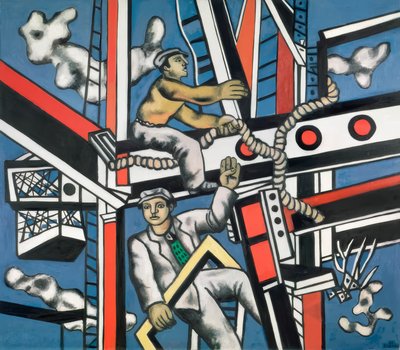 "I costruttori" (Die Konstrukteure) da Fernand Leger