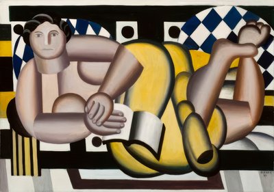 Donna sdraiata da Fernand Leger