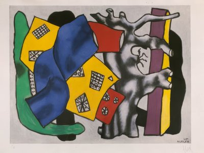 "Racines grises" (Radici grigie) da Fernand Leger