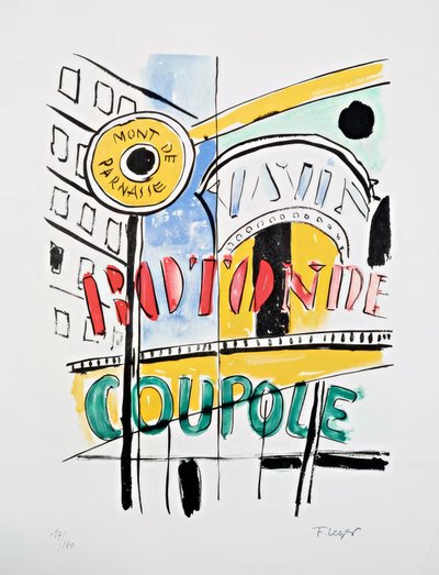 "La città: Montparnasse" da Fernand Leger