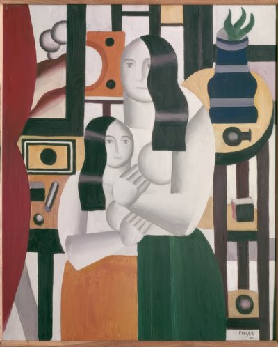 Due donne in piedi da Fernand Leger