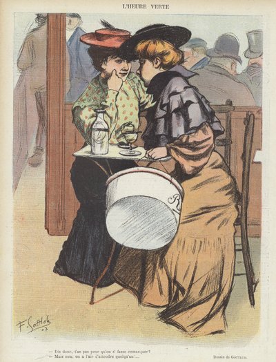 Illustrazione per Le Rire da Fernand Louis Gottlob