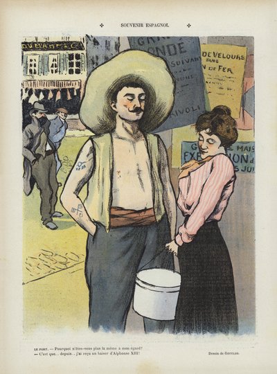 Illustrazione per Le Rire da Fernand Louis Gottlob