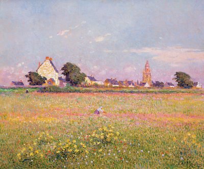 Villaggio vicino a Rouen da Fernand Loyen du Puigaudeau