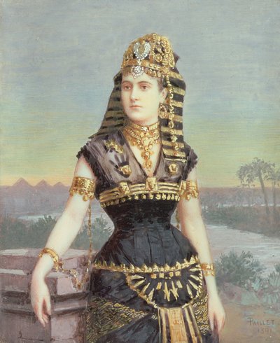 Lady Paget (Mrs Arthur Henry Paget) 1891 da Fernand Paillet
