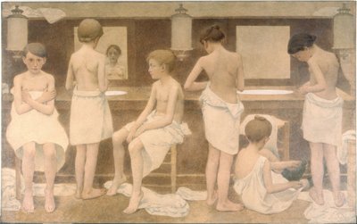 Les Petites Figurantes, tra il 1911 e il 1913 (olio su tela) da Fernand Pelez