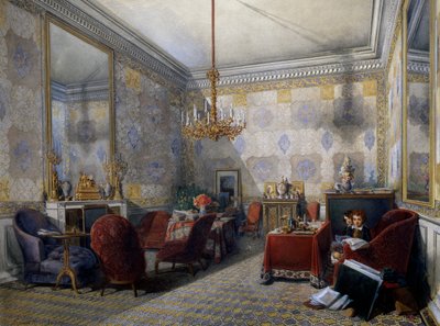 Salotto da Fernand de Cordova Pelez