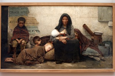Senzatetto, 1883 da Fernand de Cordova Pelez