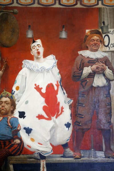 Gli acrobati (dettaglio) da Fernand de Cordova Pelez