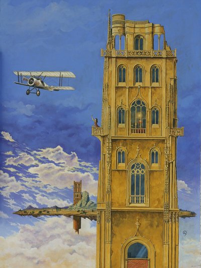 Torre con aereo da Fernando Aznar Cenamor