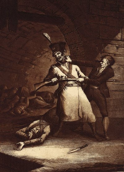 Jose de la Hera si ribella contro uno dei soldati dell
