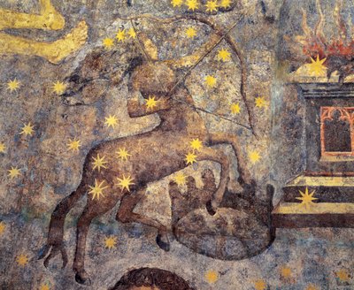 Cupola dello Zodiaco, Centauro, 1485 da Fernando Gallego