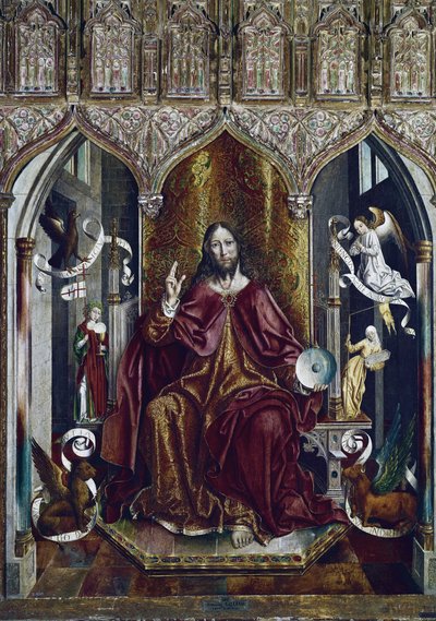 La benedizione di Cristo da Fernando Gallego