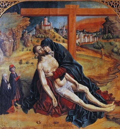 La Pietà da Fernando Gallego