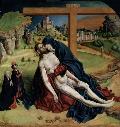 Vergine di pietà da Fernando Gallego