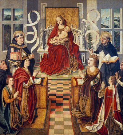Vergine dei Re Cattolici da Fernando Gallego