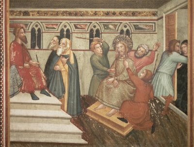 La flagellazione di Cristo davanti a Ponzio Pilato da Ferrer Bassa
