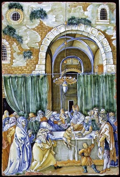 Pannello raffigurante Il rifiuto dell