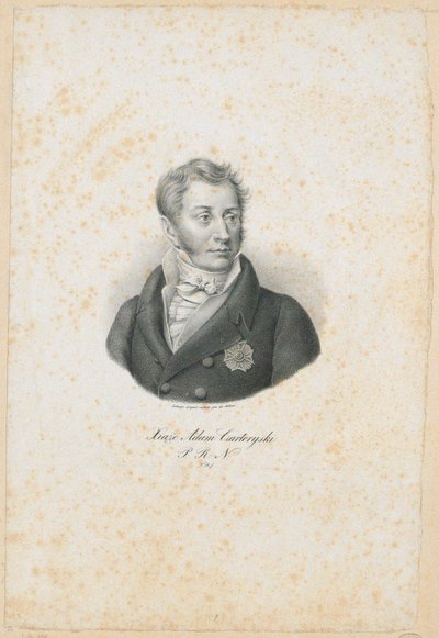 Principe Adam Jerzy Czartoryski da Filip Romanowski