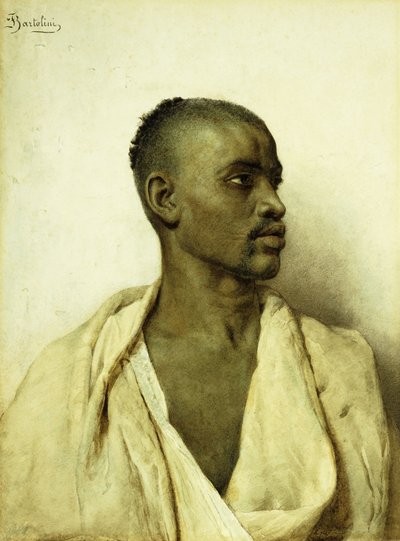 Ritratto di un uomo arabo da Filipo or Frederico Bartolini