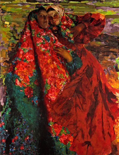 Donne contadine, 1905 da Filipp Andreevic Maljavin